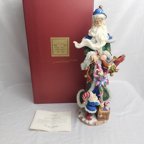 Lenox 2007 Santa's Marionettes Pencil Santa 13